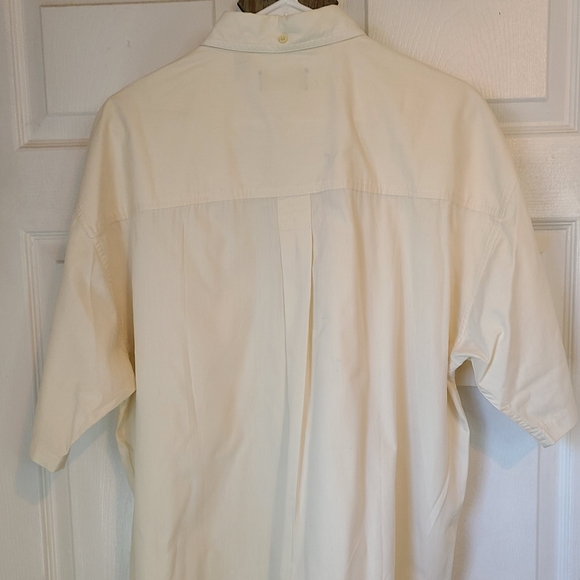 Gant, Men's Short Sleeve Button Down Shirt,  Size: Large Color: White - Picture 11 of 11